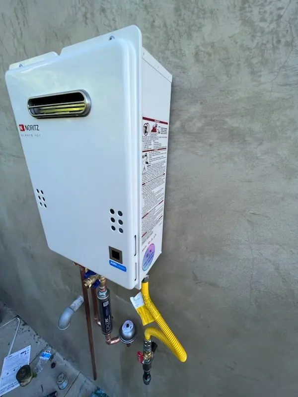 Tankless water heater installation for Saxapahaw homes